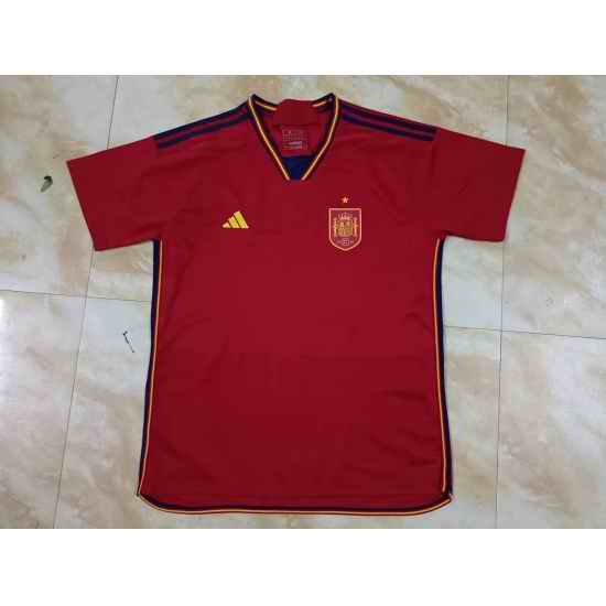Spain Thailand Soccer Jersey 602